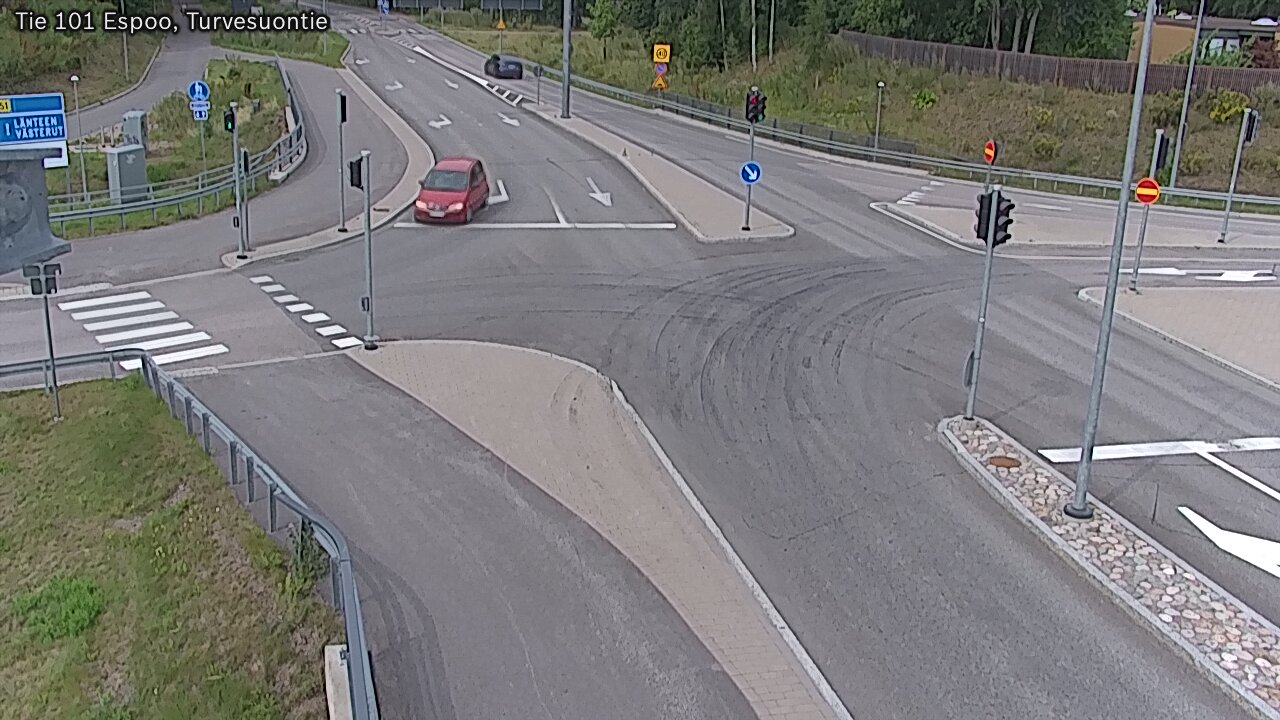 Weather Camera Image Road 101 Espoo Turvesuontie, Espoo, Uusimaa