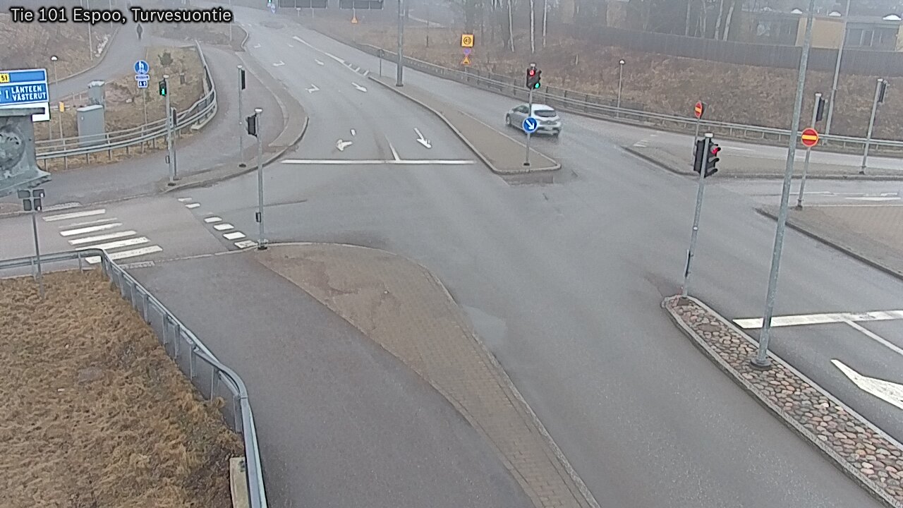 Weather Camera Image Väg 101 Esbo Torvmossvägen, Espoo, Uusimaa