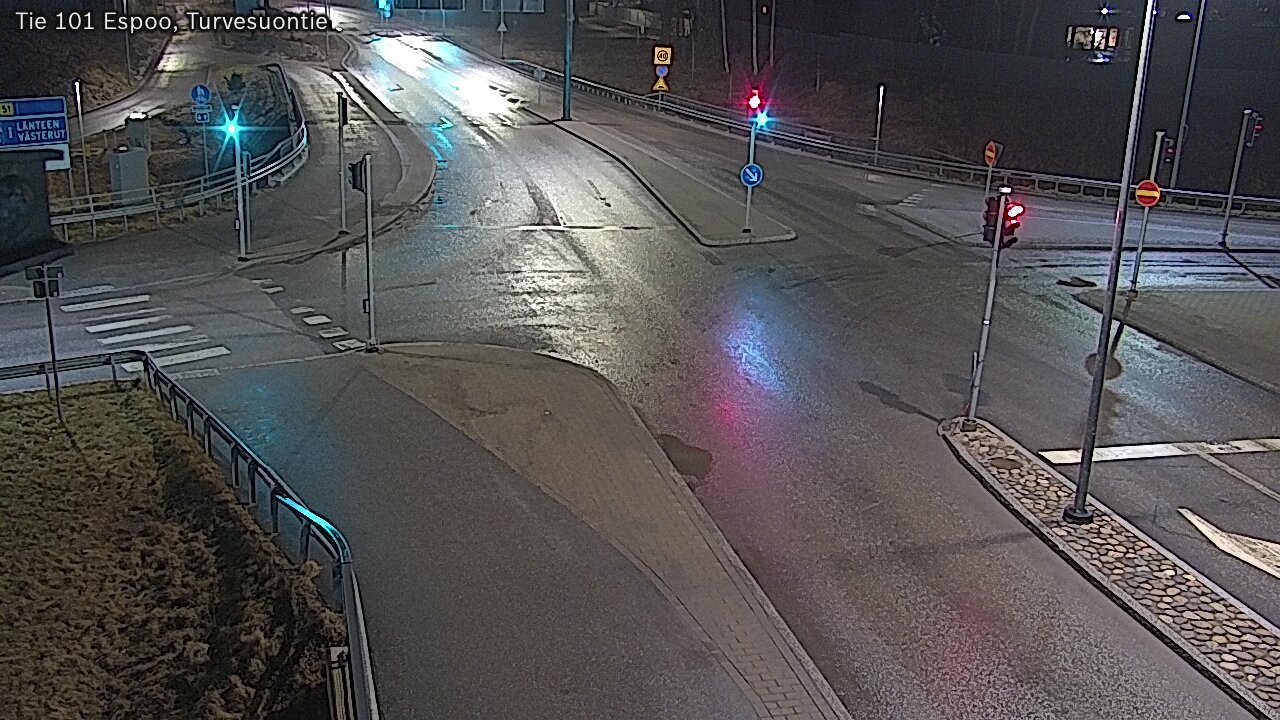 Weather Camera Image Väg 101 Esbo Torvmossvägen, Espoo, Uusimaa