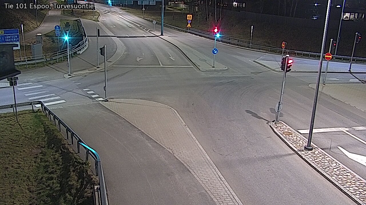Weather Camera Image Road 101 Espoo Turvesuontie, Espoo, Uusimaa