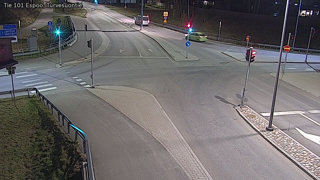 Weather Camera Image Road 101 Espoo Turvesuontie, Espoo, Uusimaa