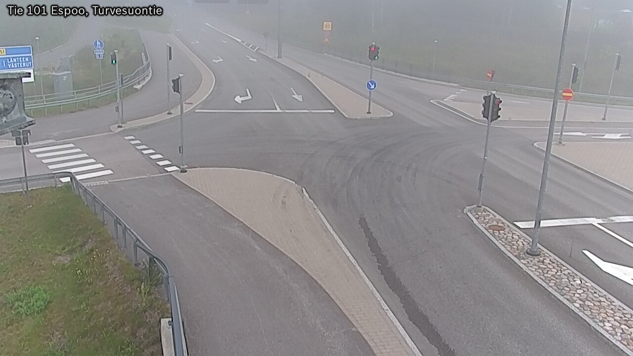 Weather Camera Image Road 101 Espoo Turvesuontie, Espoo, Uusimaa