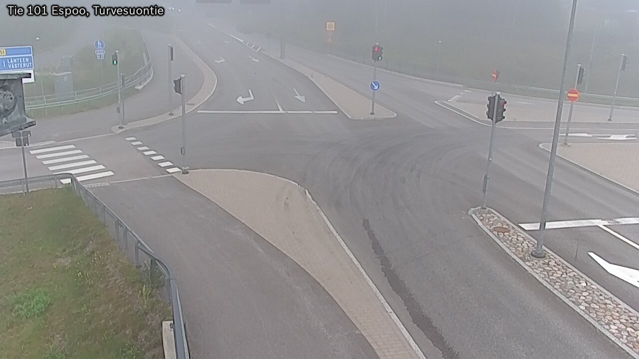 Weather Camera Image Road 101 Espoo Turvesuontie, Espoo, Uusimaa