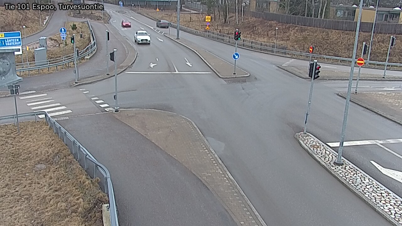 Weather Camera Image Väg 101 Esbo Torvmossvägen, Espoo, Uusimaa