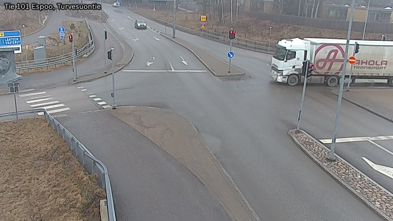 Weather Camera Image Väg 101 Esbo Torvmossvägen, Espoo, Uusimaa