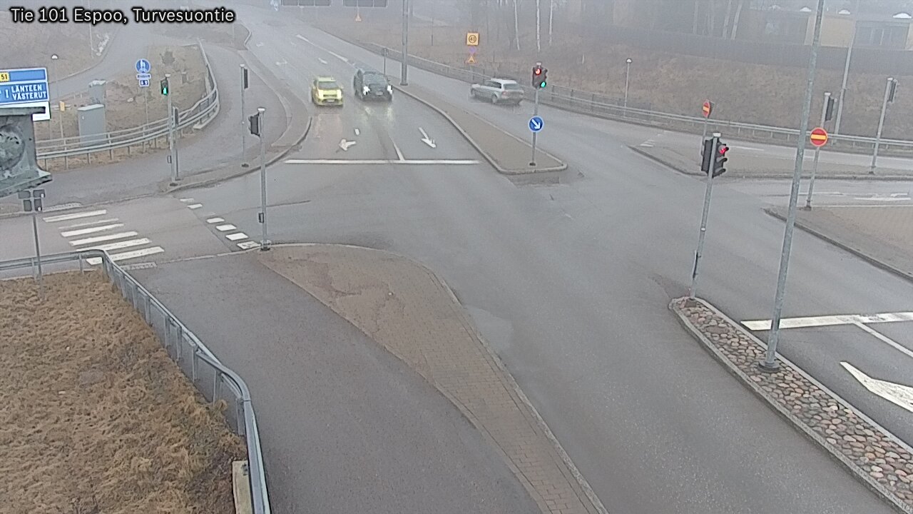 Weather Camera Image Väg 101 Esbo Torvmossvägen, Espoo, Uusimaa