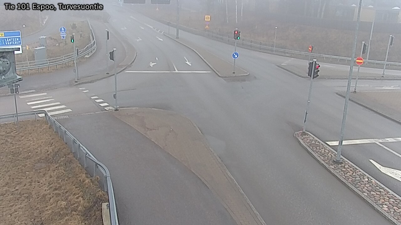 Weather Camera Image Väg 101 Esbo Torvmossvägen, Espoo, Uusimaa