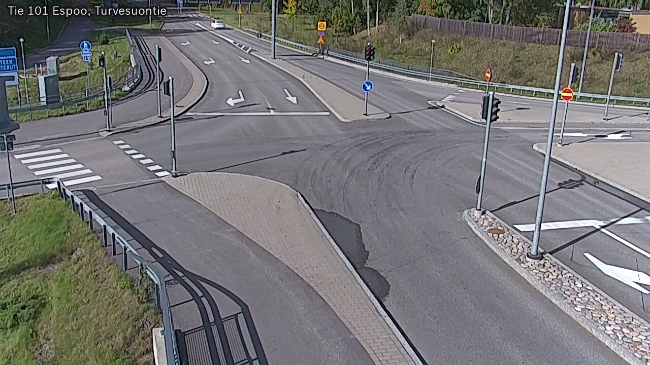 Weather Camera Image Road 101 Espoo Turvesuontie, Espoo, Uusimaa
