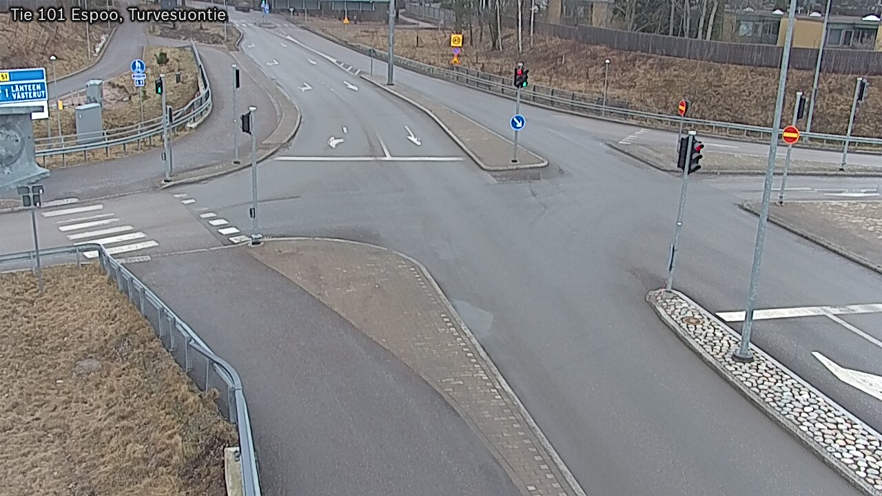 Weather Camera Image Väg 101 Esbo Torvmossvägen, Espoo, Uusimaa