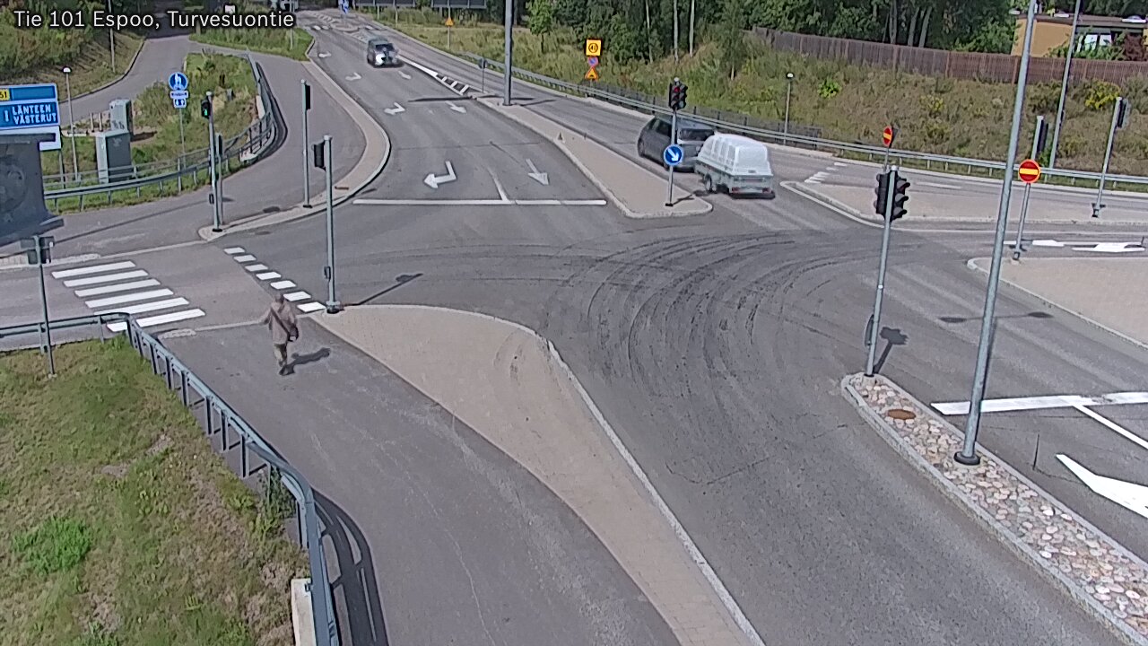 Weather Camera Image Road 101 Espoo Turvesuontie, Espoo, Uusimaa