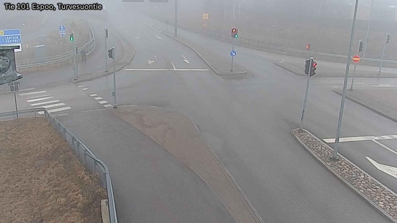 Weather Camera Image Väg 101 Esbo Torvmossvägen, Espoo, Uusimaa