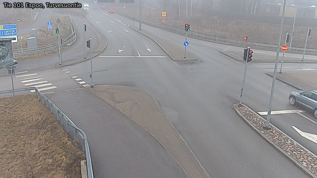 Weather Camera Image Väg 101 Esbo Torvmossvägen, Espoo, Uusimaa