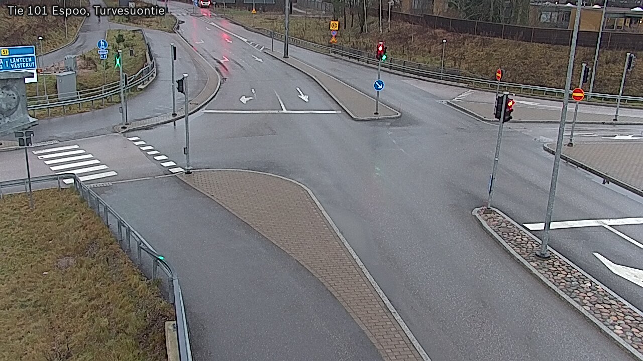 Weather Camera Image Väg 101 Esbo Torvmossvägen, Espoo, Uusimaa