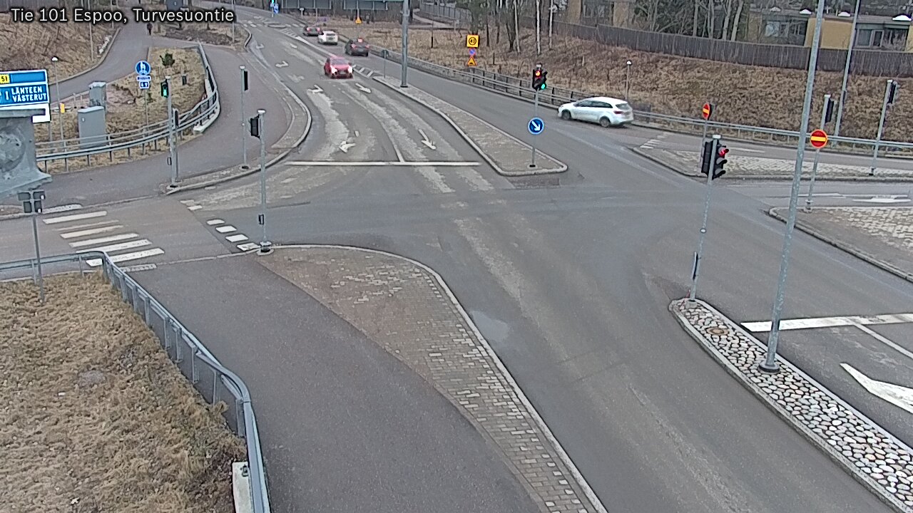 Weather Camera Image Väg 101 Esbo Torvmossvägen, Espoo, Uusimaa