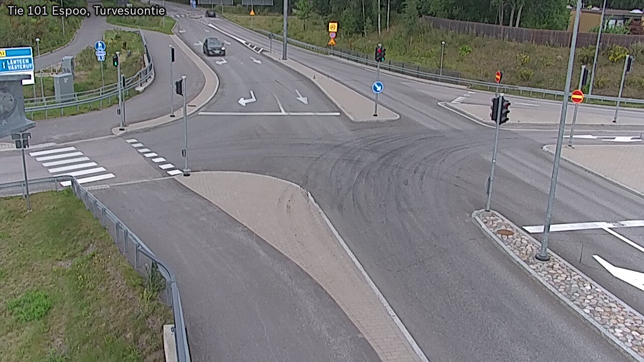 Weather Camera Image Road 101 Espoo Turvesuontie, Espoo, Uusimaa