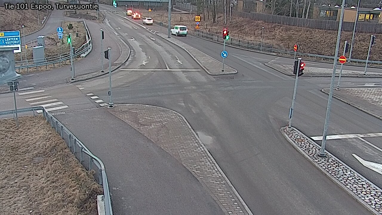 Weather Camera Image Väg 101 Esbo Torvmossvägen, Espoo, Uusimaa