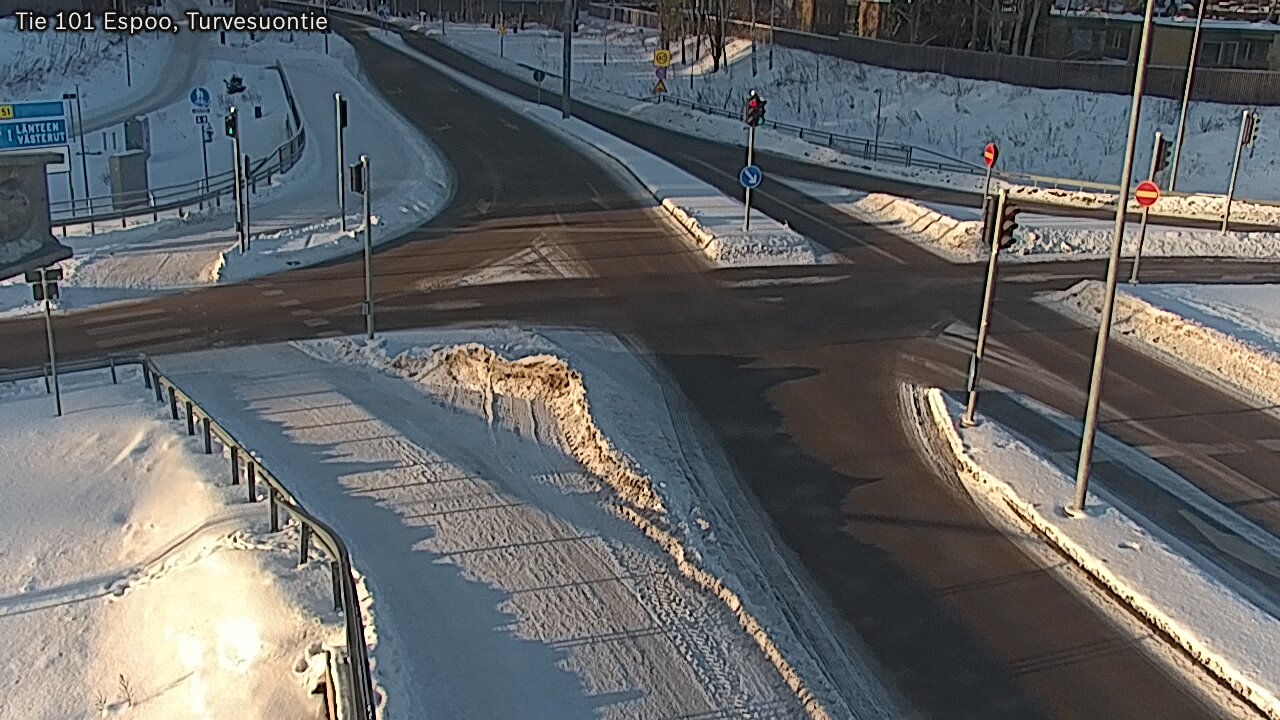 Weather Camera Image Road 101 Espoo Turvesuontie, Espoo, Uusimaa