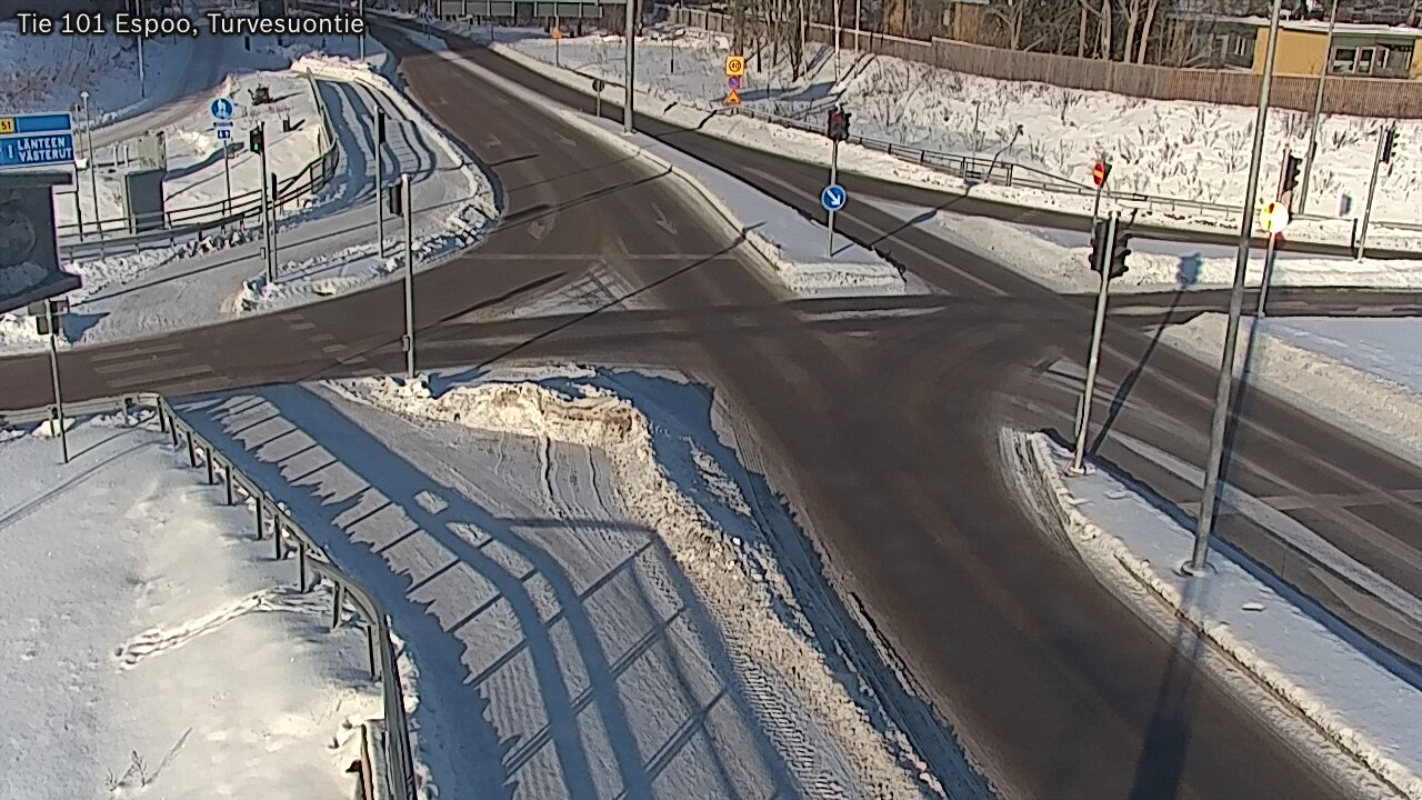 Weather Camera Image Road 101 Espoo Turvesuontie, Espoo, Uusimaa