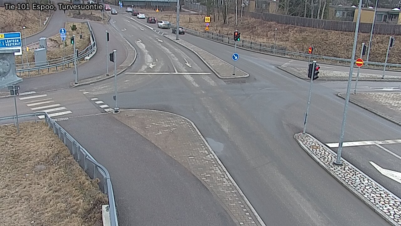 Weather Camera Image Väg 101 Esbo Torvmossvägen, Espoo, Uusimaa