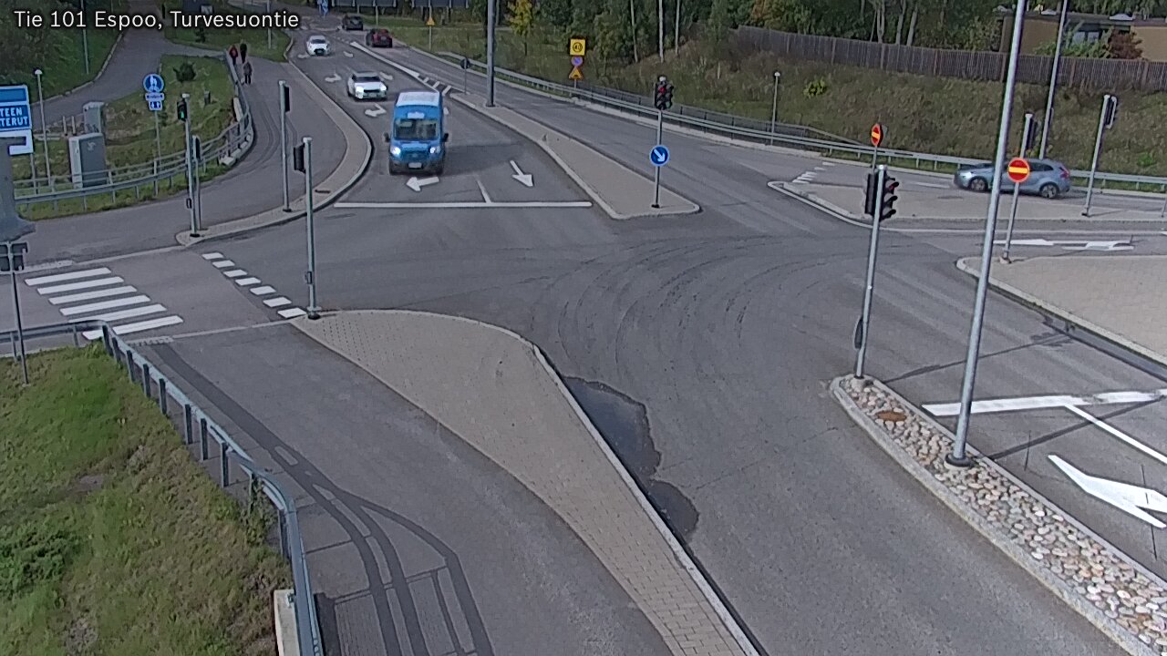 Weather Camera Image Road 101 Espoo Turvesuontie, Espoo, Uusimaa