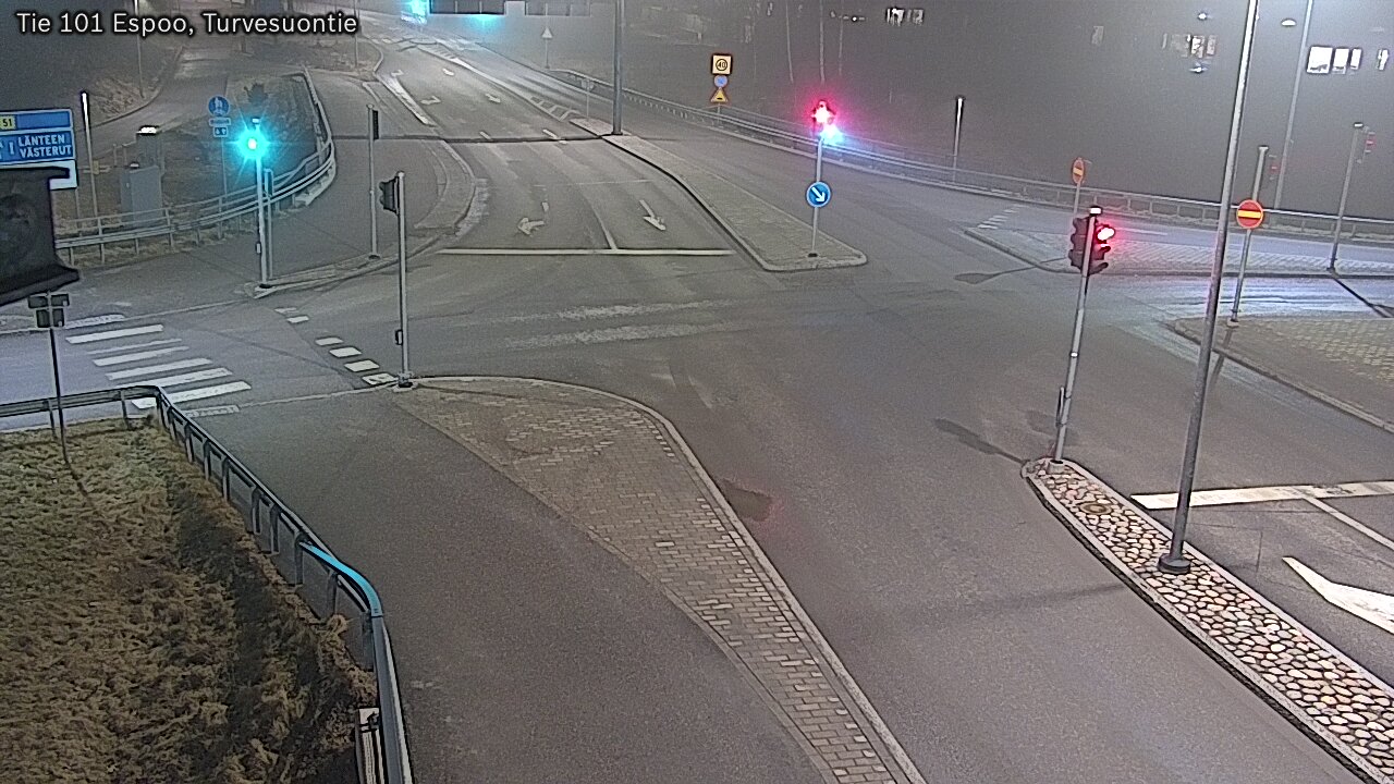 Weather Camera Image Road 101 Espoo Turvesuontie, Espoo, Uusimaa