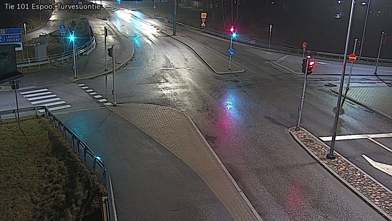 Weather Camera Image Väg 101 Esbo Torvmossvägen, Espoo, Uusimaa