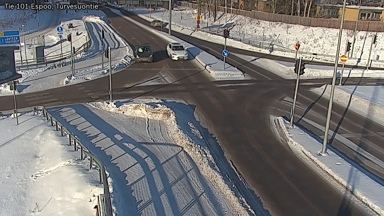 Weather Camera Image Road 101 Espoo Turvesuontie, Espoo, Uusimaa