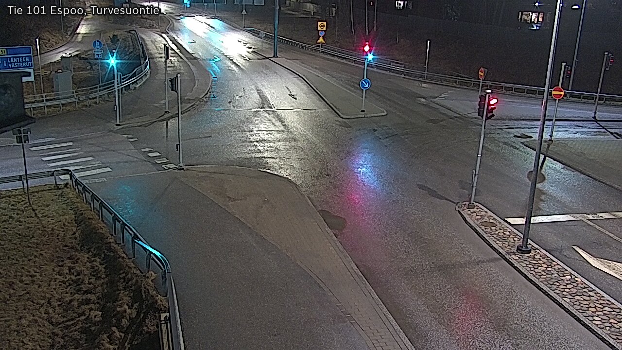 Weather Camera Image Väg 101 Esbo Torvmossvägen, Espoo, Uusimaa