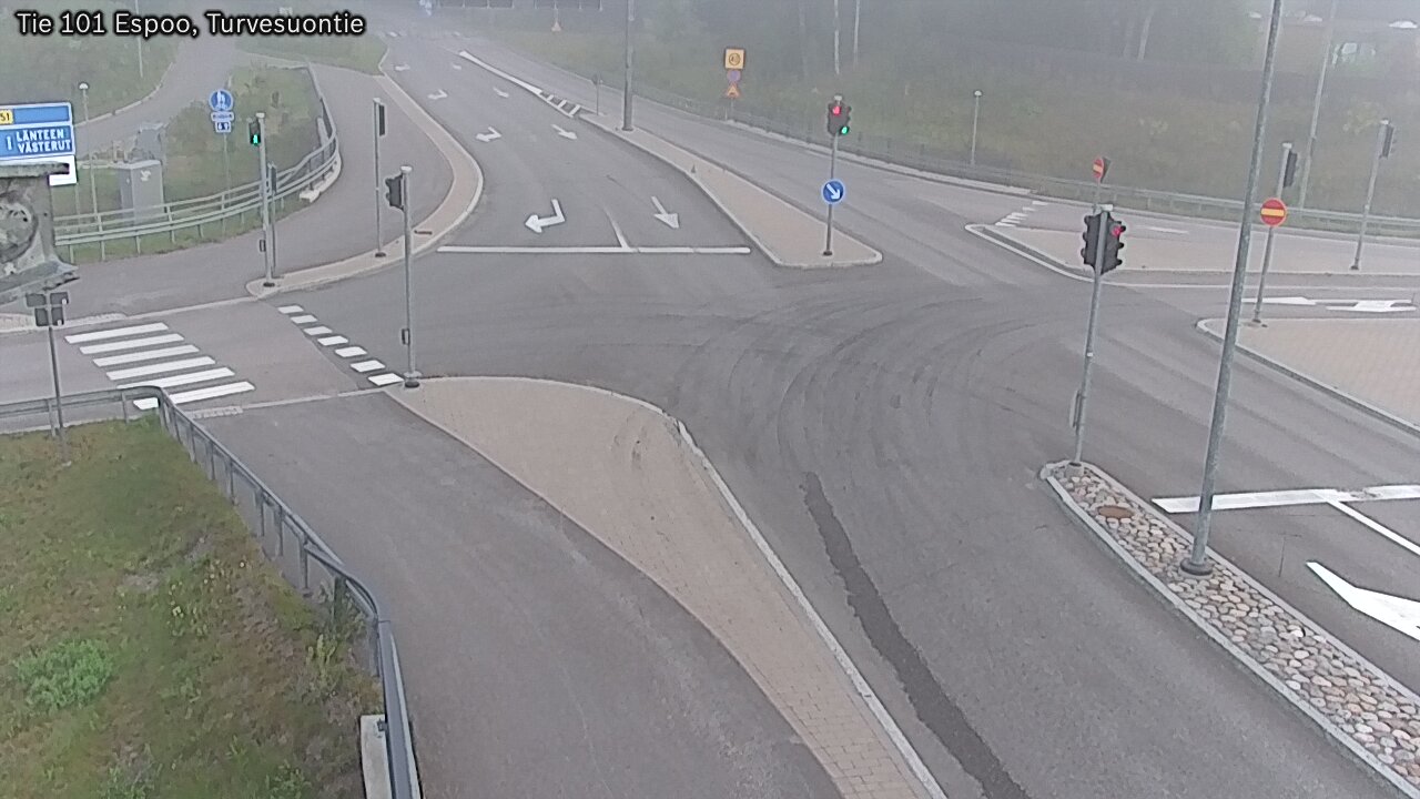 Weather Camera Image Road 101 Espoo Turvesuontie, Espoo, Uusimaa