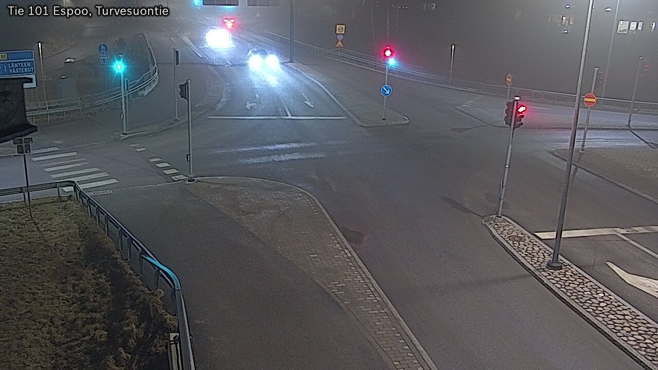 Weather Camera Image Road 101 Espoo Turvesuontie, Espoo, Uusimaa