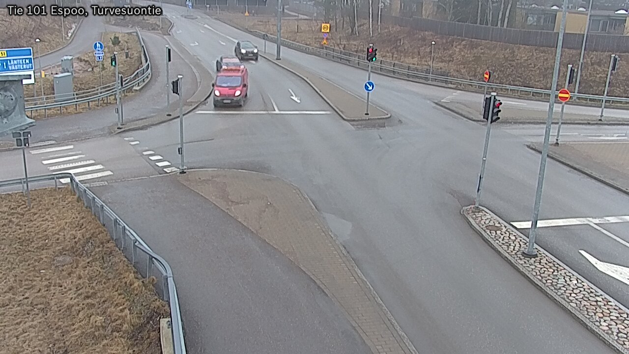 Weather Camera Image Road 101 Espoo Turvesuontie, Espoo, Uusimaa