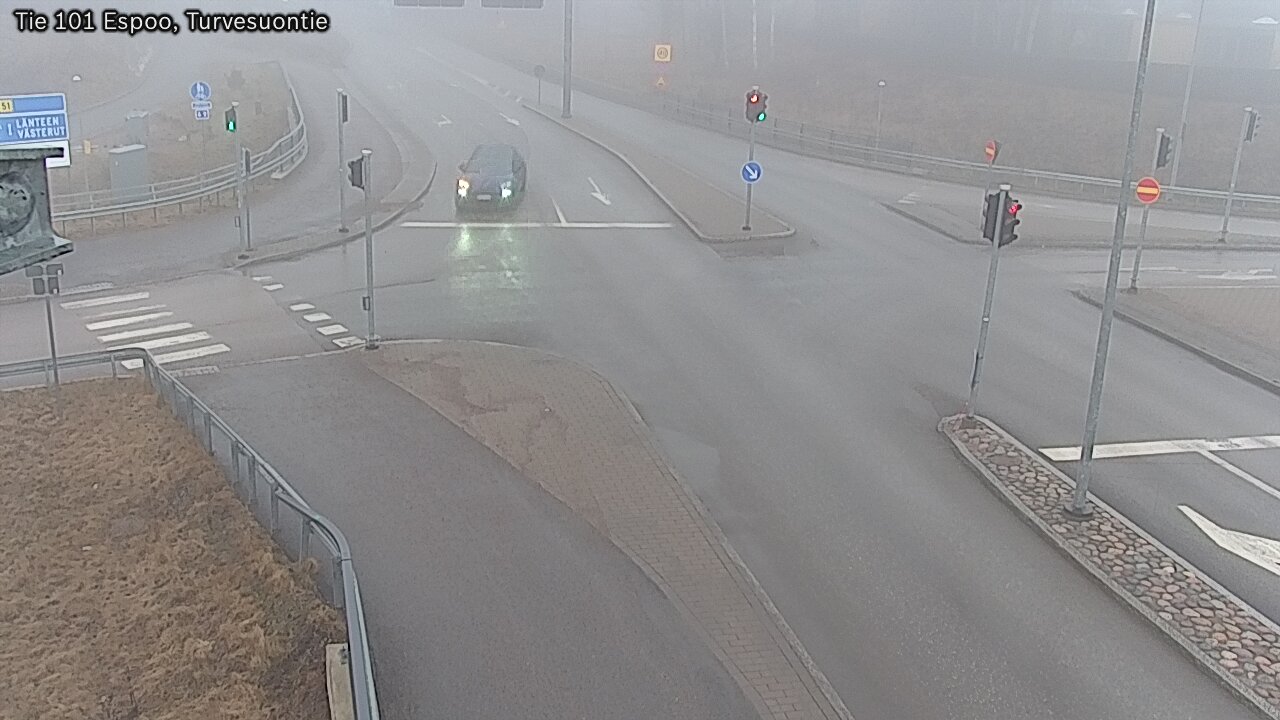 Weather Camera Image Väg 101 Esbo Torvmossvägen, Espoo, Uusimaa