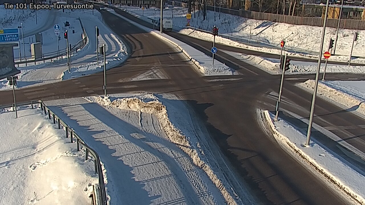 Weather Camera Image Road 101 Espoo Turvesuontie, Espoo, Uusimaa