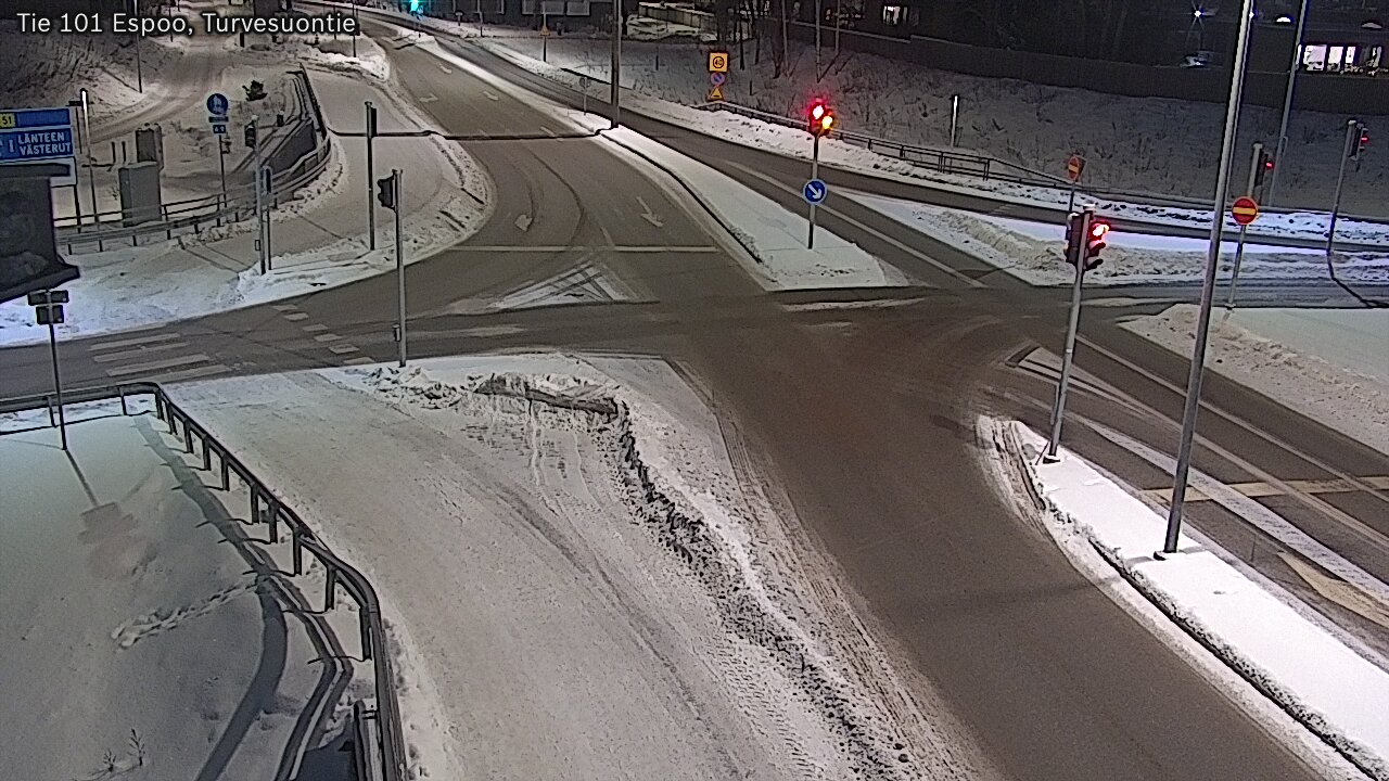 Weather Camera Image Road 101 Espoo Turvesuontie, Espoo, Uusimaa