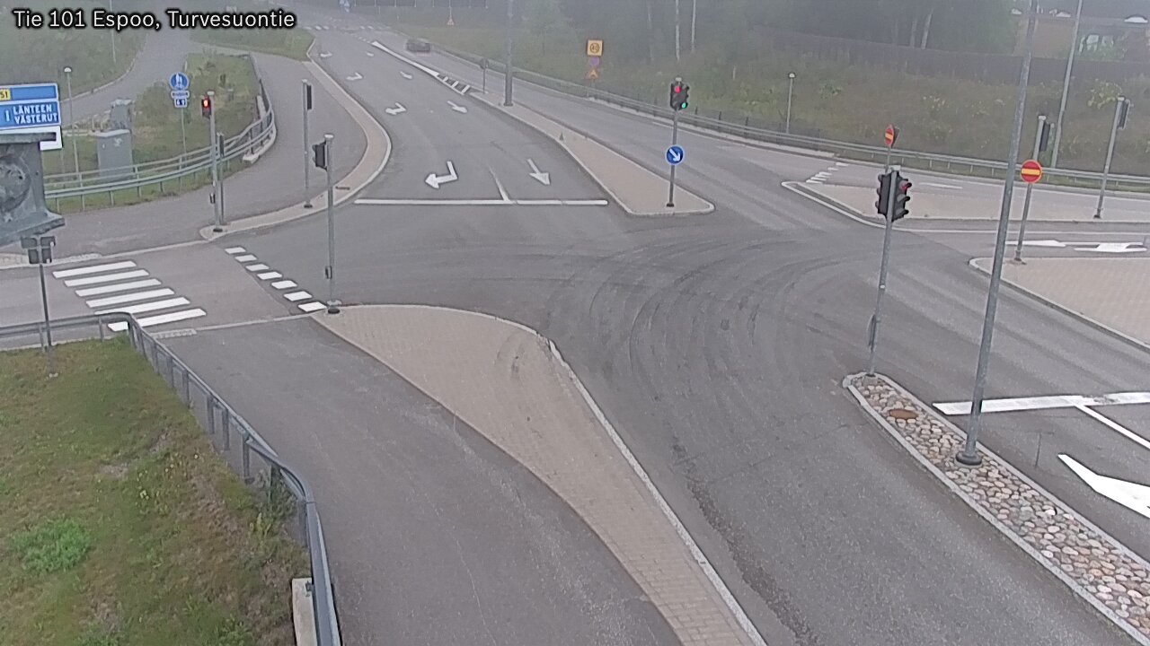 Weather Camera Image Road 101 Espoo Turvesuontie, Espoo, Uusimaa