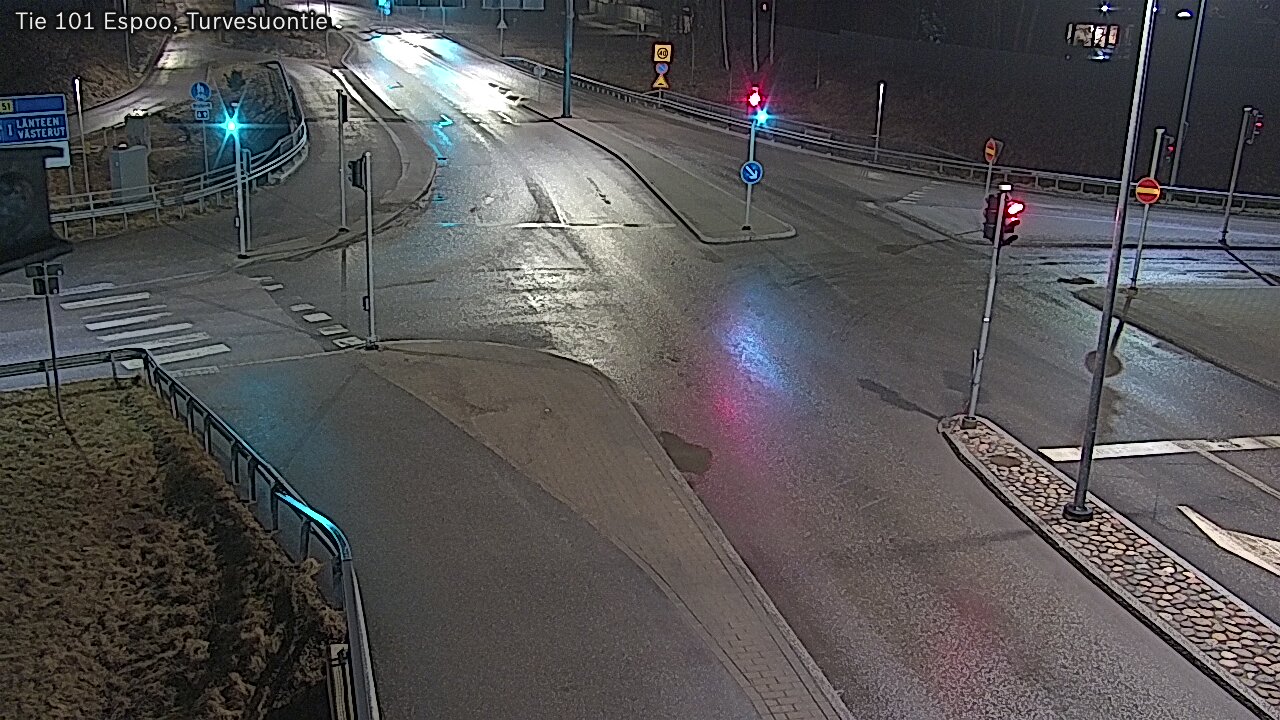 Weather Camera Image Väg 101 Esbo Torvmossvägen, Espoo, Uusimaa
