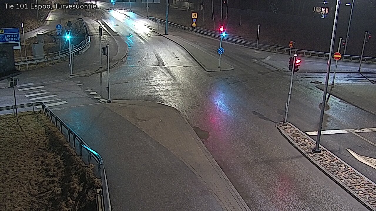 Weather Camera Image Väg 101 Esbo Torvmossvägen, Espoo, Uusimaa