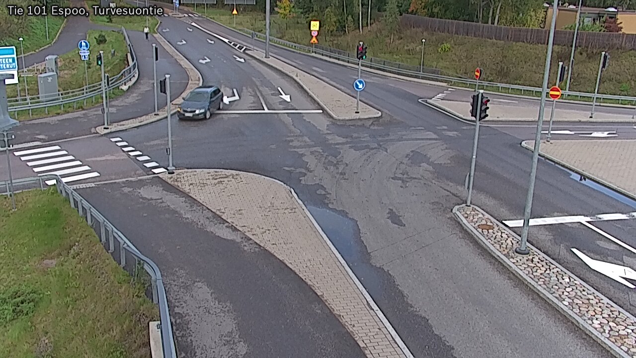 Weather Camera Image Road 101 Espoo Turvesuontie, Espoo, Uusimaa