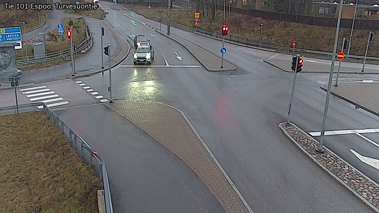 Weather Camera Image Väg 101 Esbo Torvmossvägen, Espoo, Uusimaa