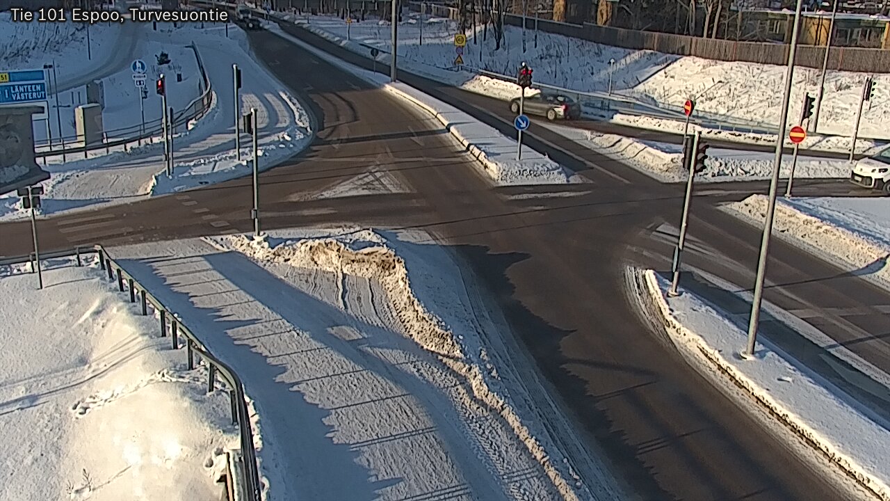 Weather Camera Image Road 101 Espoo Turvesuontie, Espoo, Uusimaa