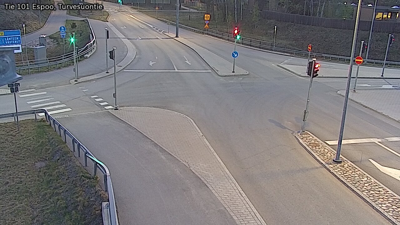Weather Camera Image Road 101 Espoo Turvesuontie, Espoo, Uusimaa