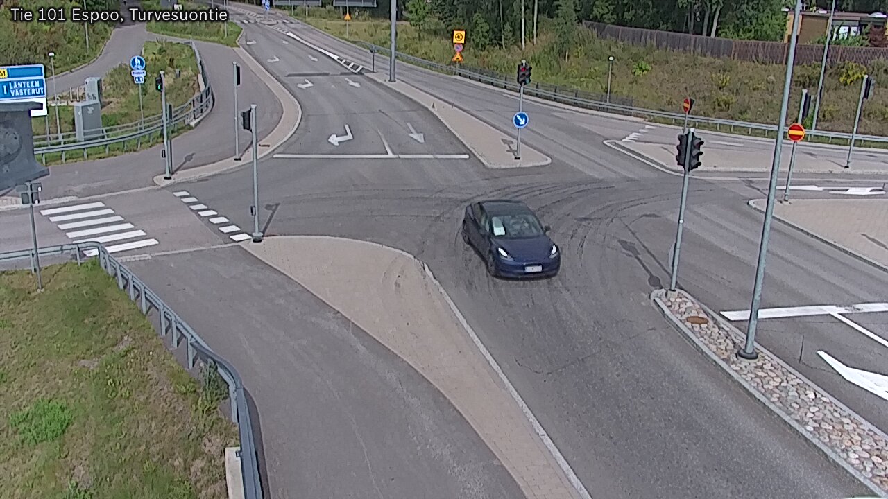 Weather Camera Image Road 101 Espoo Turvesuontie, Espoo, Uusimaa