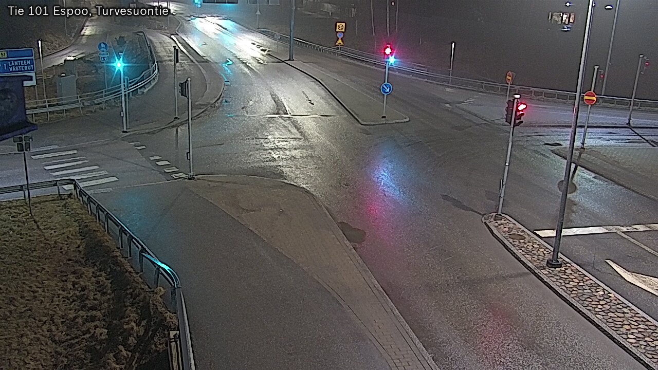 Weather Camera Image Väg 101 Esbo Torvmossvägen, Espoo, Uusimaa