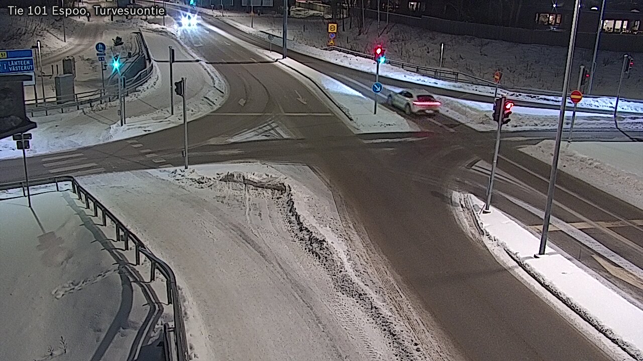 Weather Camera Image Road 101 Espoo Turvesuontie, Espoo, Uusimaa