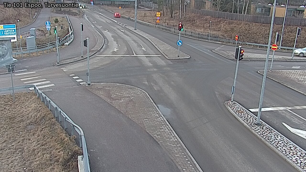 Weather Camera Image Väg 101 Esbo Torvmossvägen, Espoo, Uusimaa