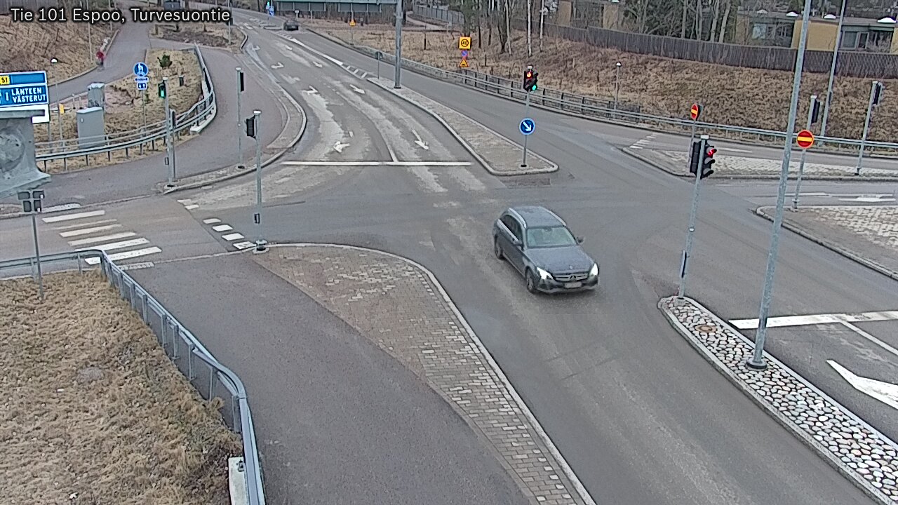 Weather Camera Image Väg 101 Esbo Torvmossvägen, Espoo, Uusimaa