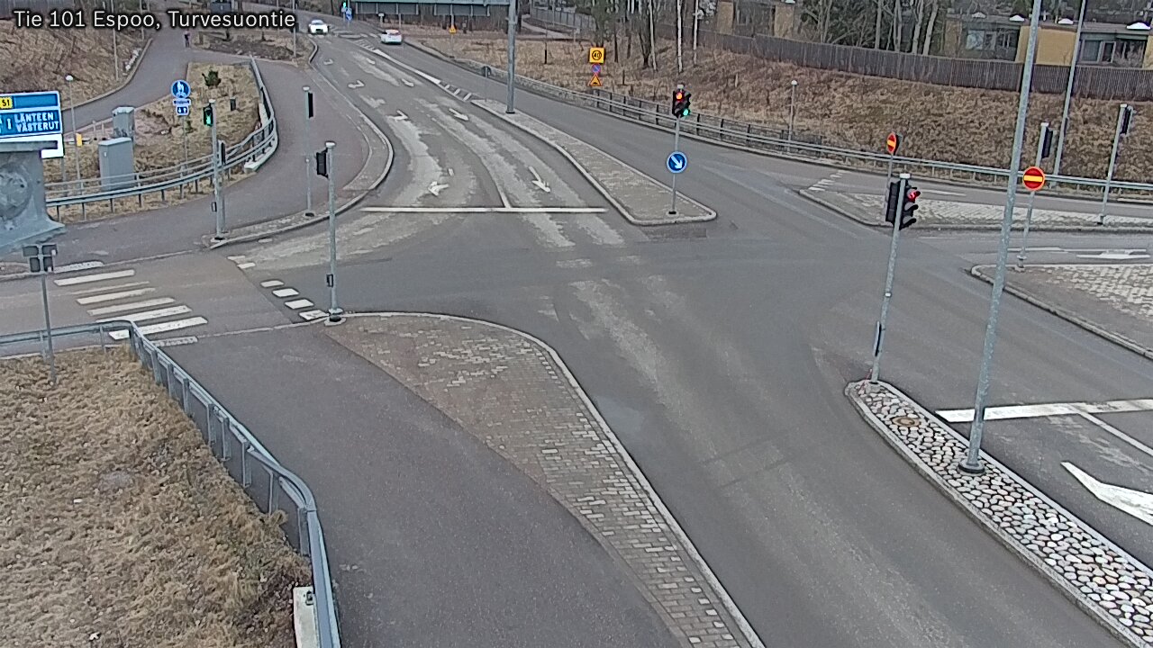 Weather Camera Image Väg 101 Esbo Torvmossvägen, Espoo, Uusimaa
