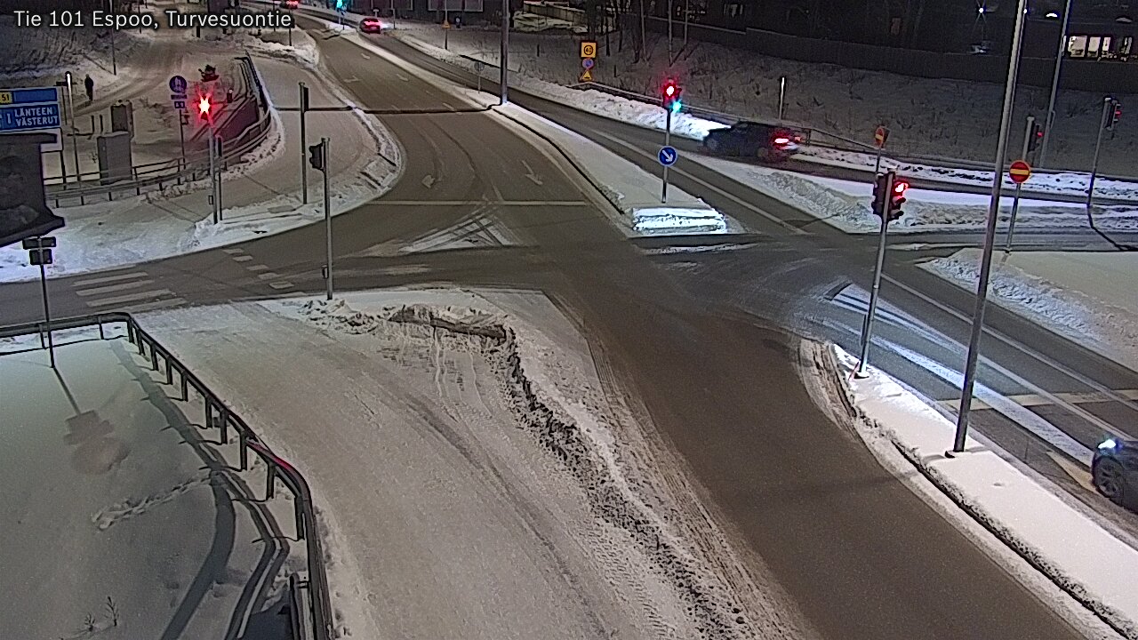 Weather Camera Image Road 101 Espoo Turvesuontie, Espoo, Uusimaa