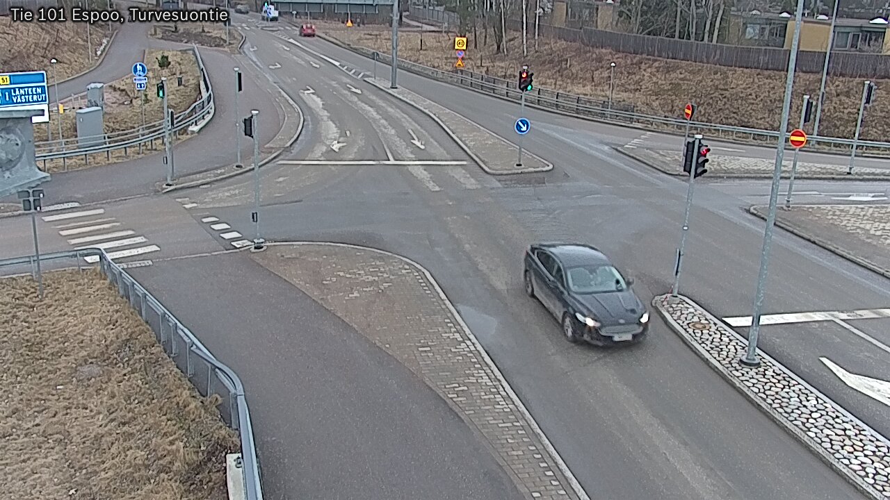 Weather Camera Image Väg 101 Esbo Torvmossvägen, Espoo, Uusimaa