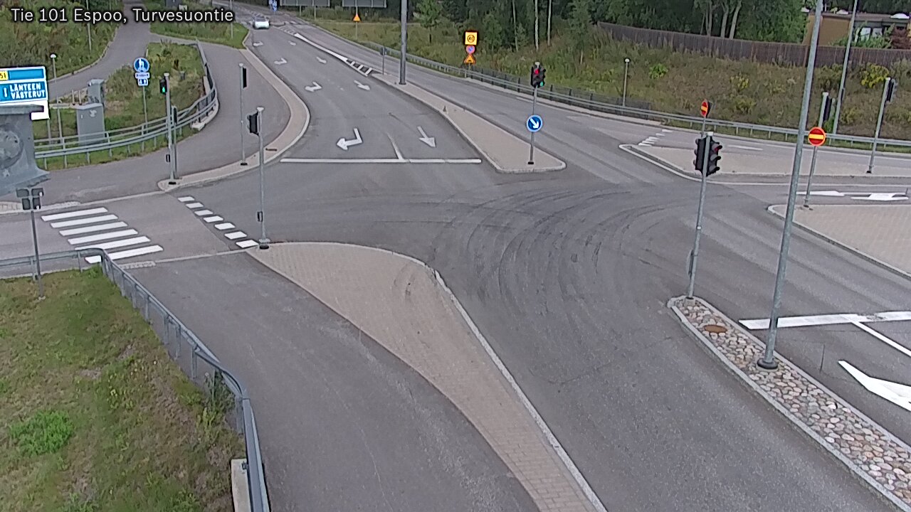 Weather Camera Image Road 101 Espoo Turvesuontie, Espoo, Uusimaa